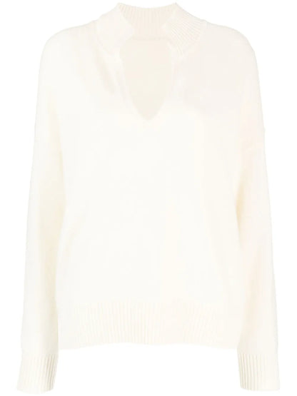 V-Neck Cashmere Jumper
