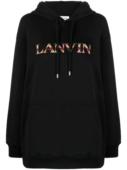 Logo-Embroidered Hoodie