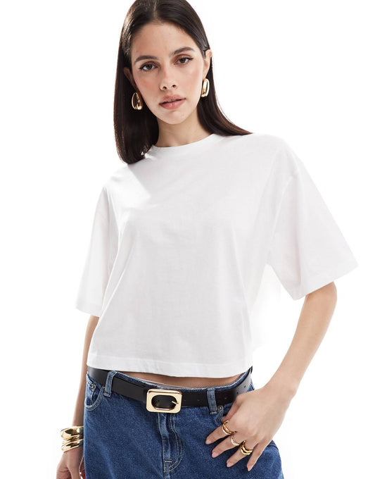 Boxy Cropped T-Shirt