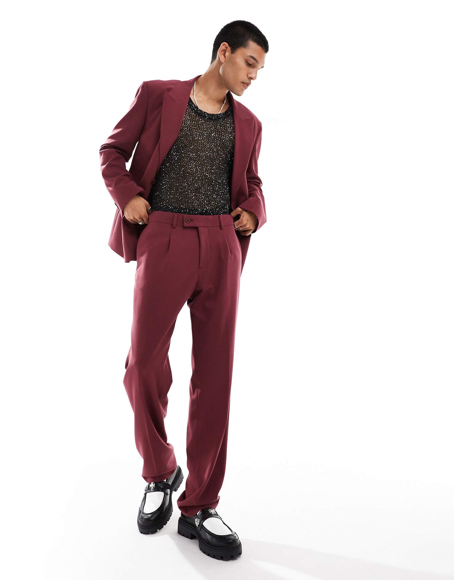 Oversized Suit Trousers