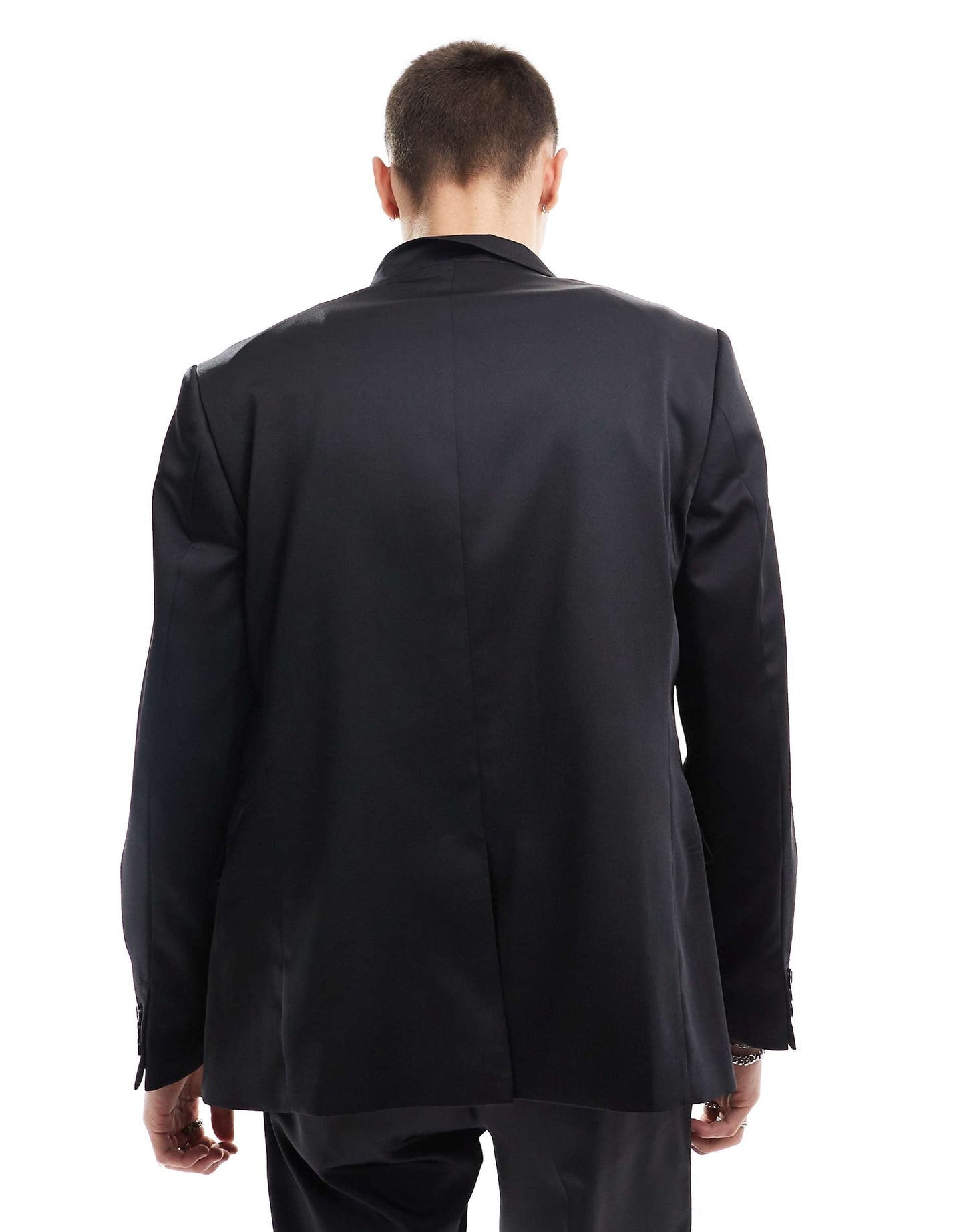 Asymmetric Oversized Suit Jacket
