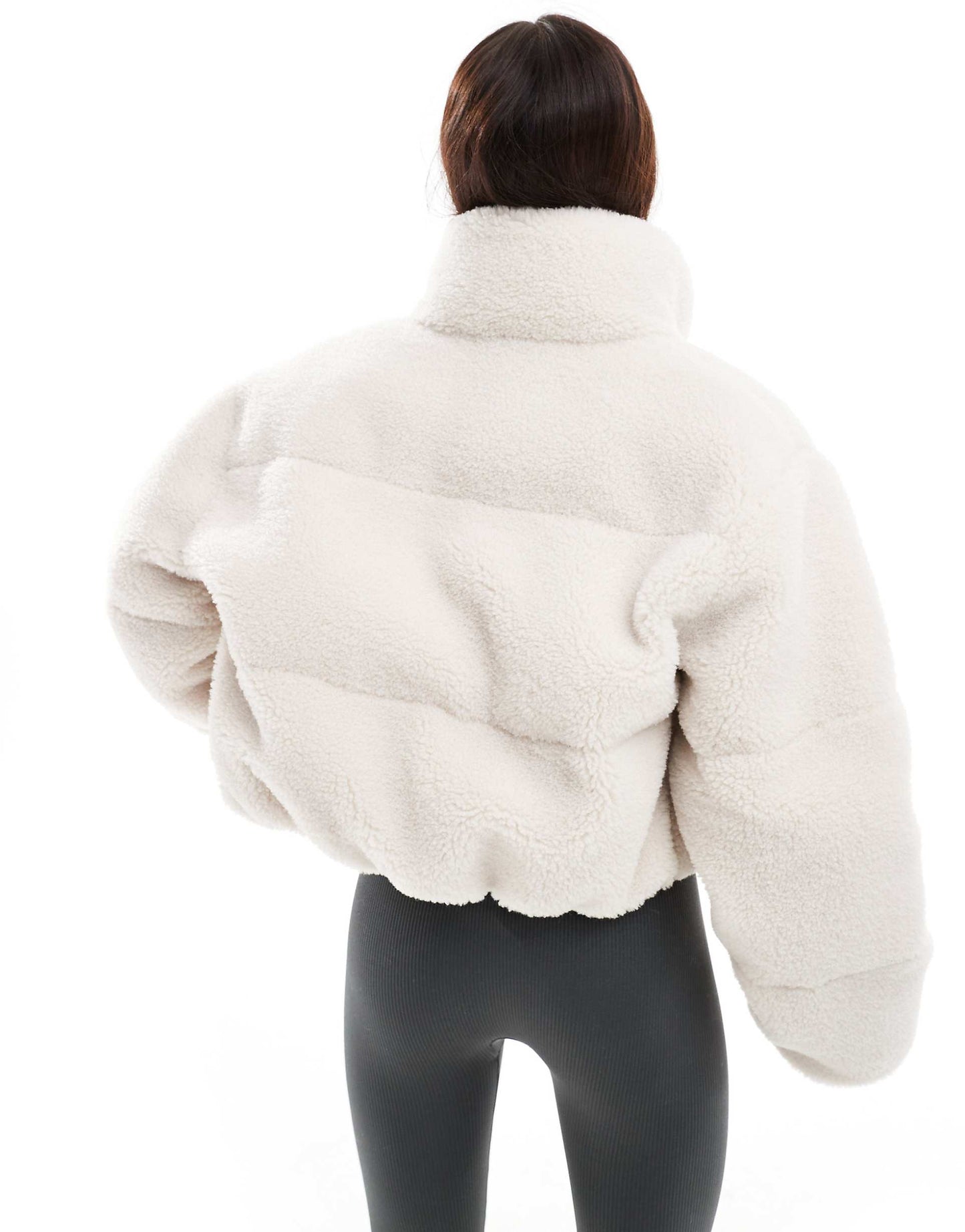 Borg Puffer Jacket