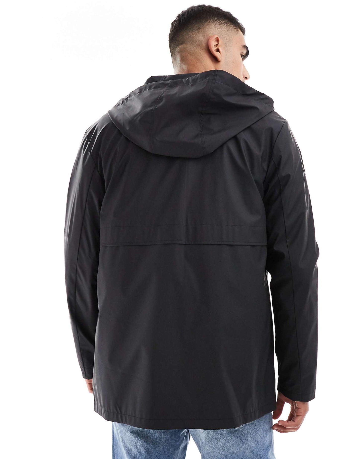 Shower Resistant Rubberised Rain Jacket