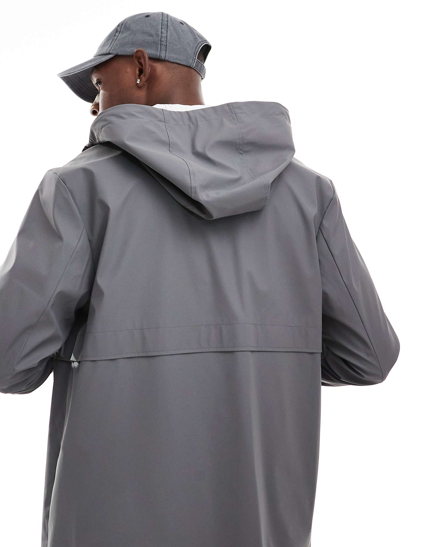 Shower Resistant Rubberised Rain Jacket