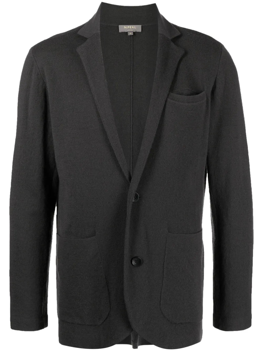 Fine-Knit V-Neck Jacket