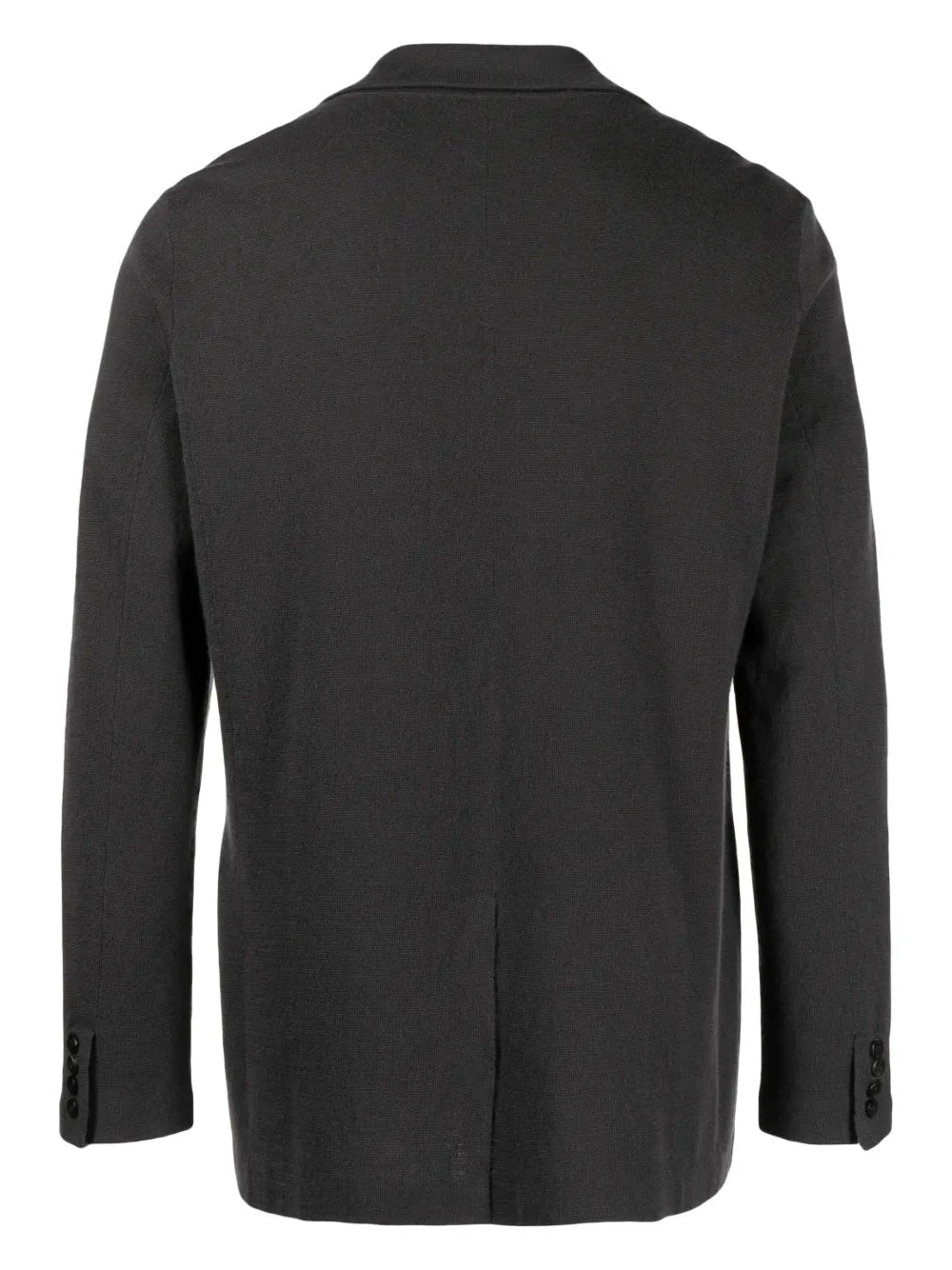 Fine-Knit V-Neck Jacket