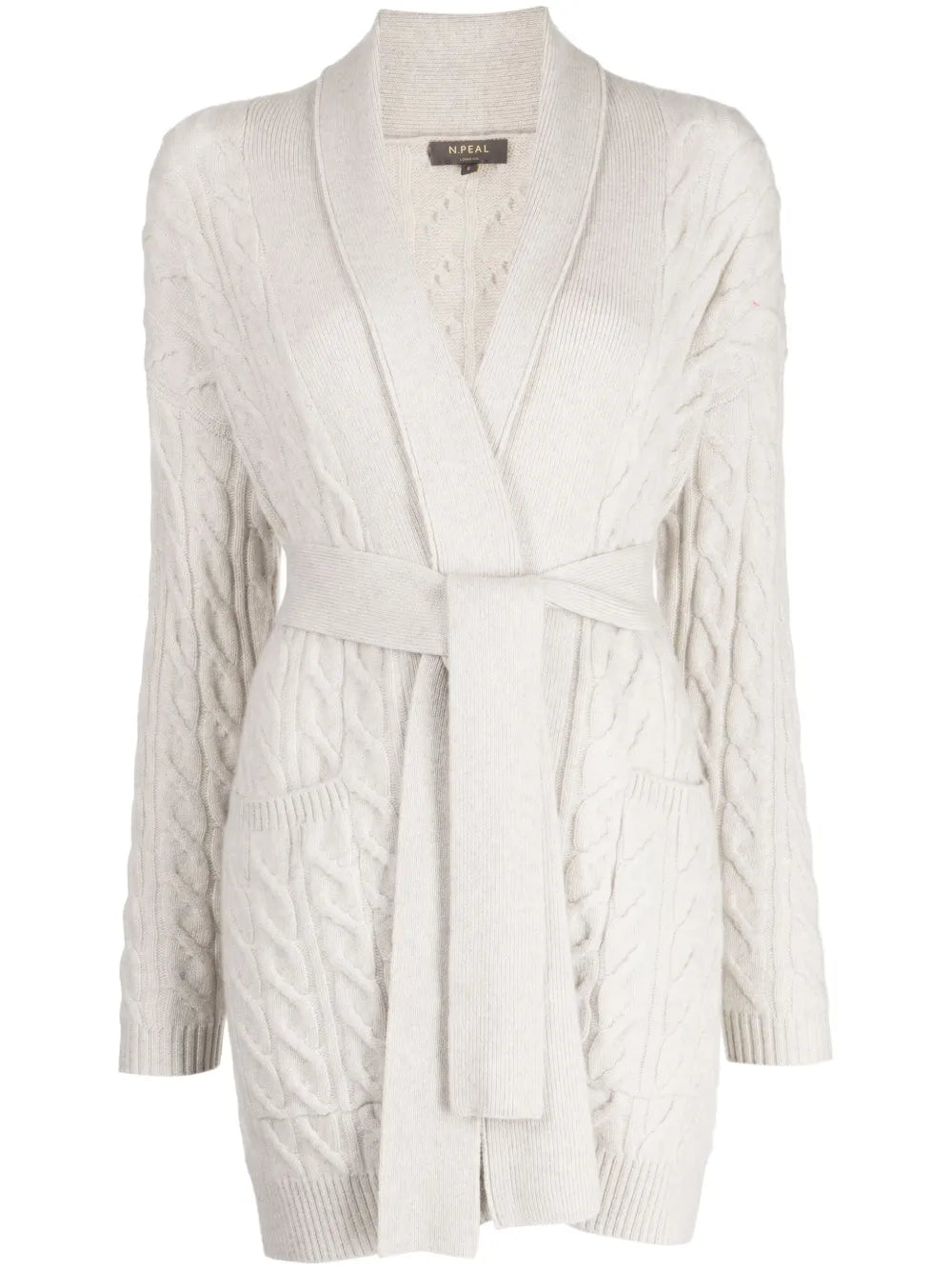 Cable-Knit Cashmere Cardigan