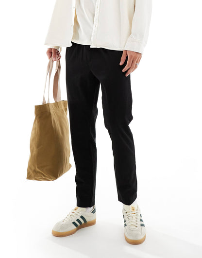 Elasticated Waist Chino Trousers