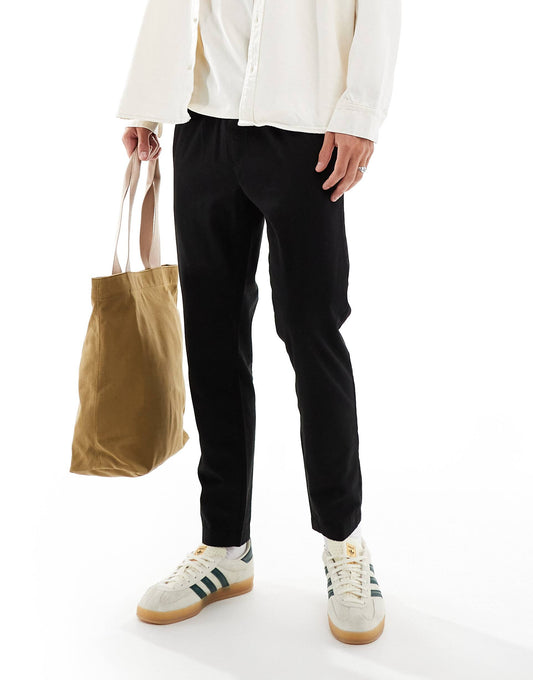 Elasticated Waist Chino Trousers