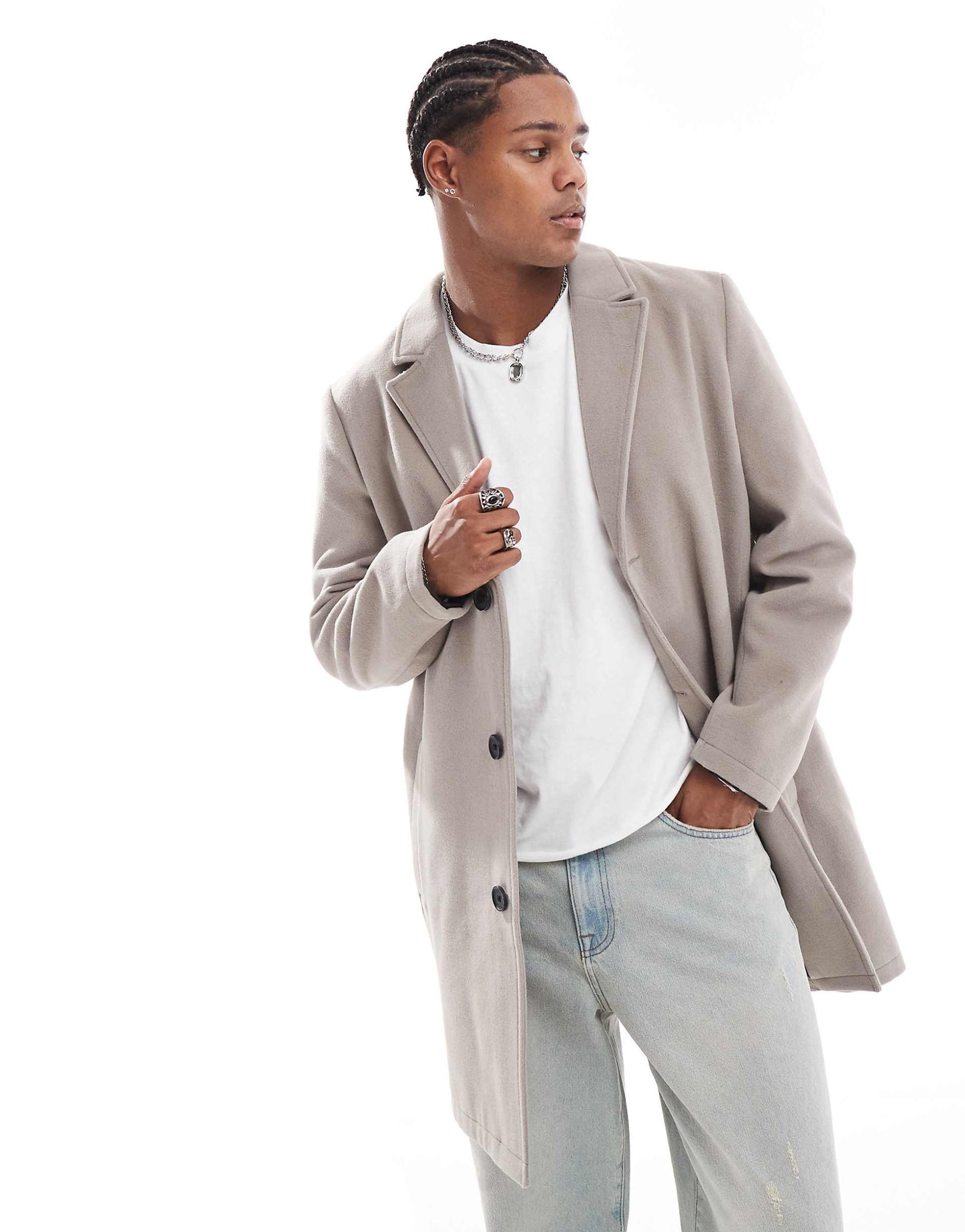 Single Breasted Overcoat