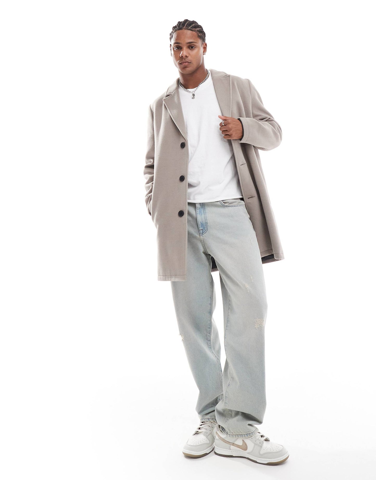 Single Breasted Overcoat