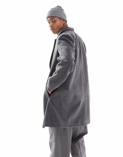 Single Breasted Overcoat