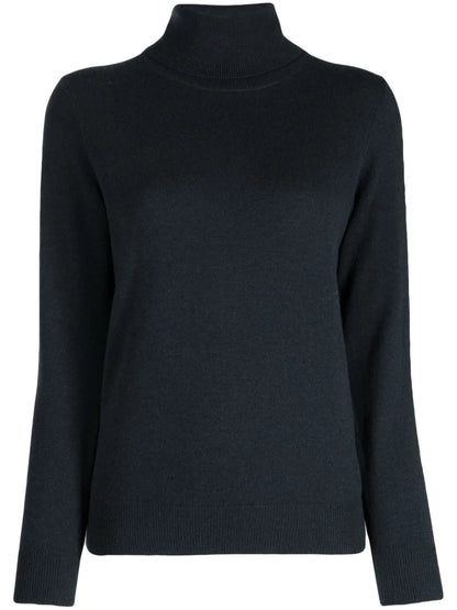 Fine-Knit Roll-Neck Jumper