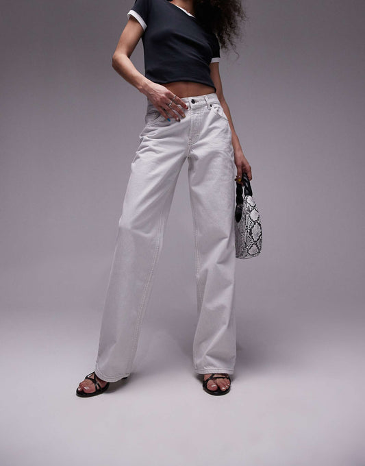 Ember Low Rise Wide Leg Jean