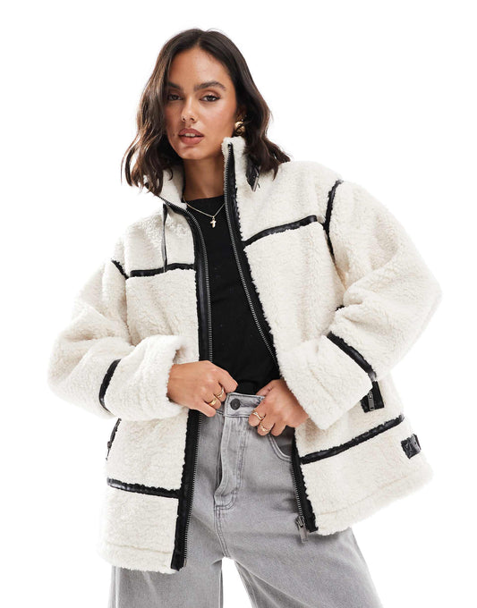 Borg Aviator Jacket