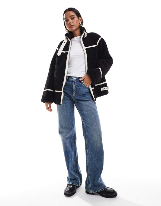 Borg Aviator Jacket