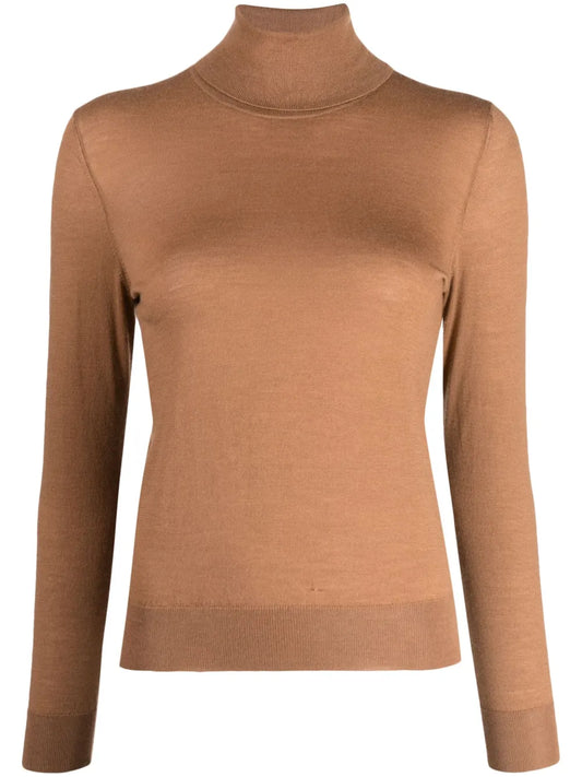 Roll-Neck Cashmere Jumper