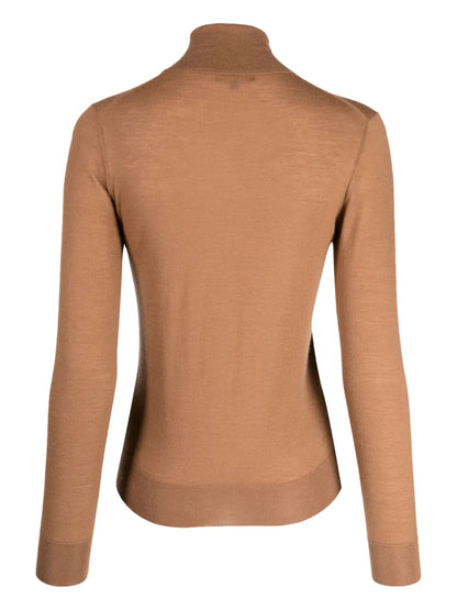 Roll-Neck Cashmere Jumper