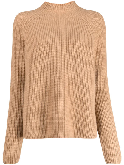 Mock-Neck Cashmere Jumper