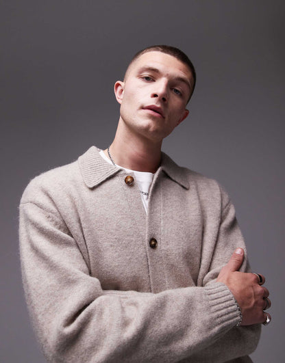 Collared Cardigan