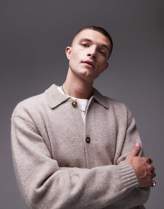 Collared Cardigan