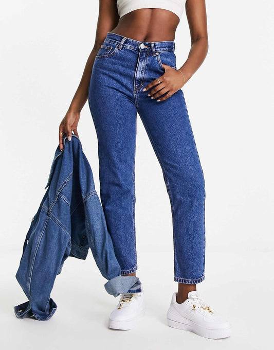 High Waisted Mom Jeans