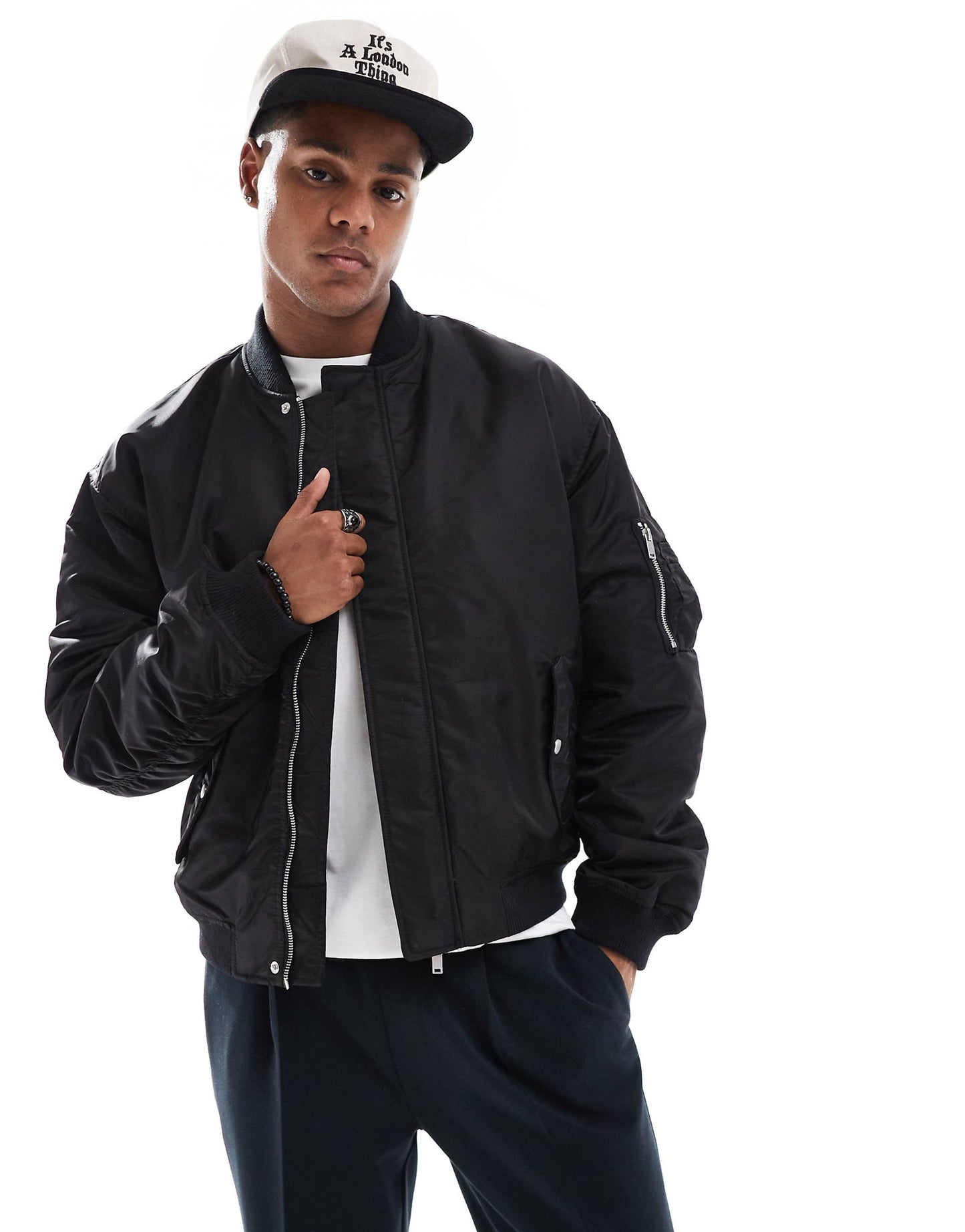Oversized Ma1 Bomber Jacket