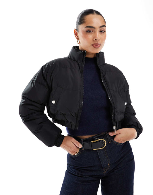 Cropped Puffer Jacket