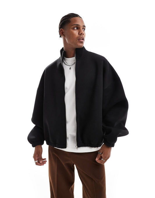 Heavyweight Extreme Oversized Scuba Track Jacket