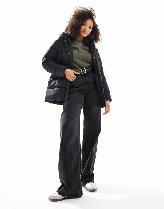 Mid Length Puffer Jacket