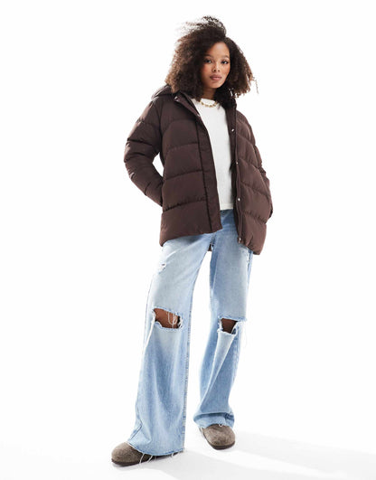 Mid Length Puffer Jacket