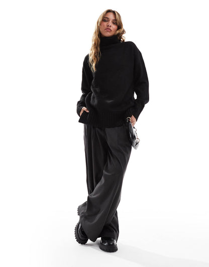 Roll Neck Oversized Jumper