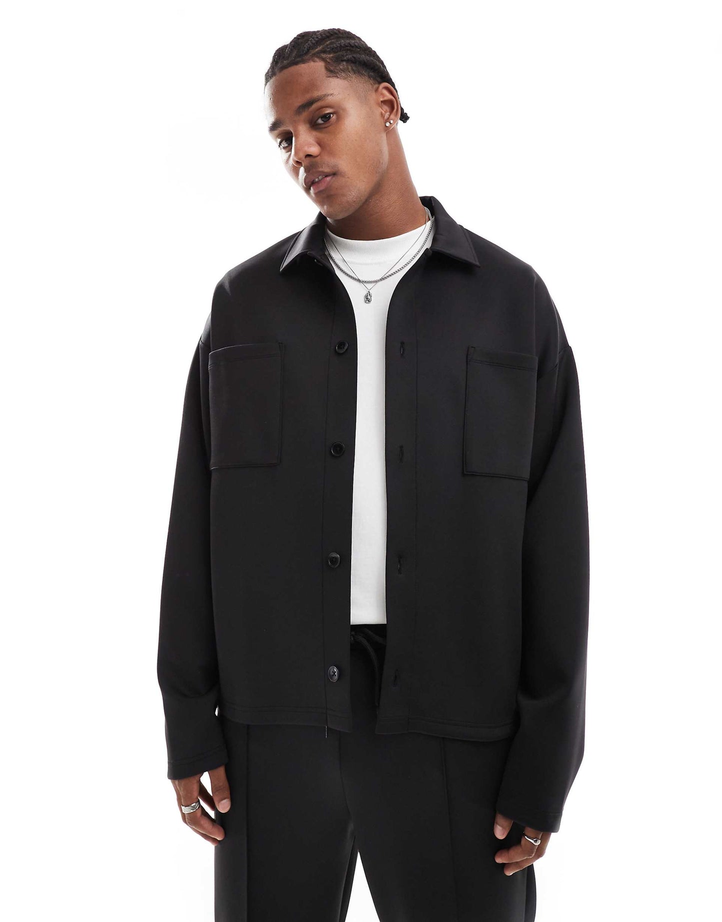 Oversized Scuba Jacket