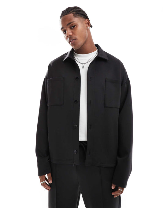 Oversized Scuba Jacket