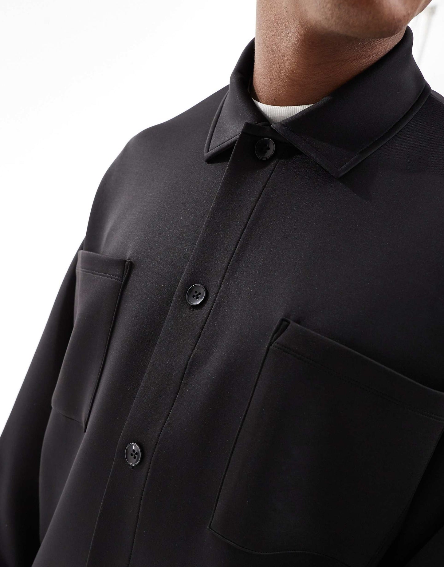 Oversized Scuba Jacket