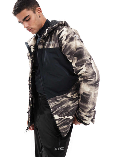Winter District Printed Ski Jacket