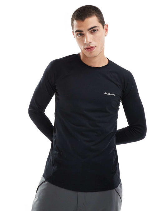 Midweight Stretch Long Sleeve Ski Baselayer Top