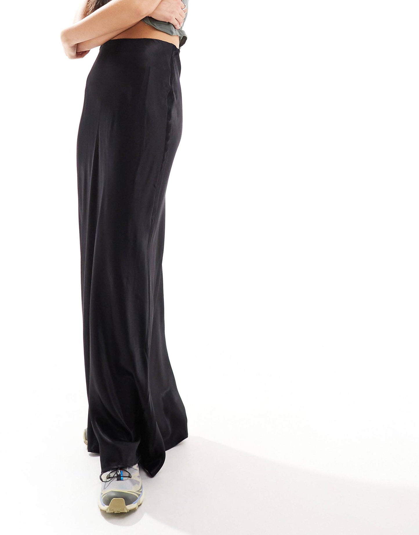 Satin Maxi Skirt
