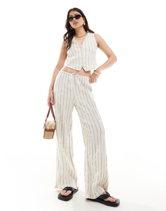Crinkle Pull On Trouser Co-Ord