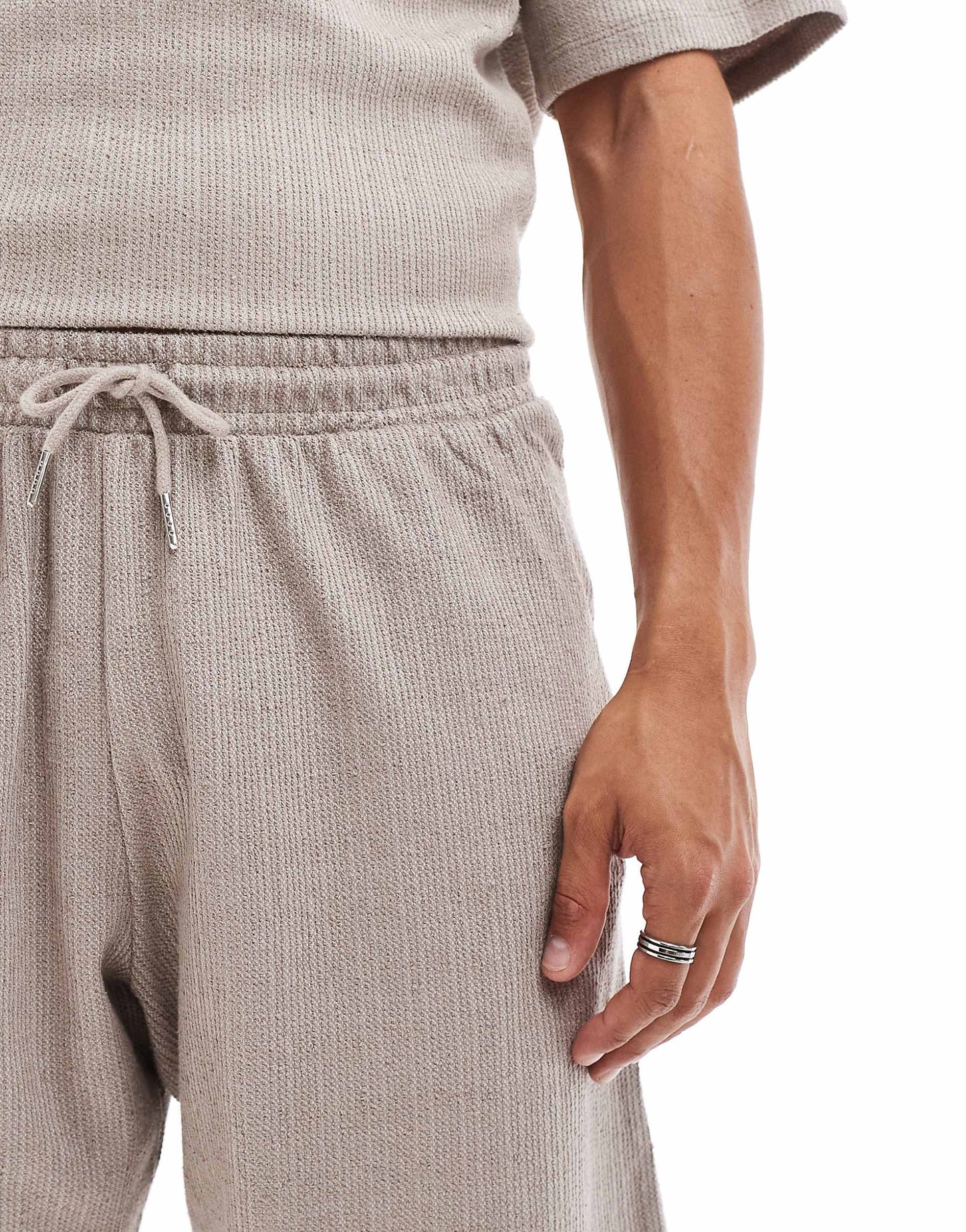 Co-Ord Textured Jersey Short