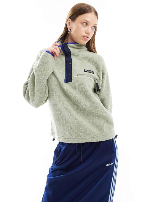 Helvetia Ii Cropped Half Snap Fleece