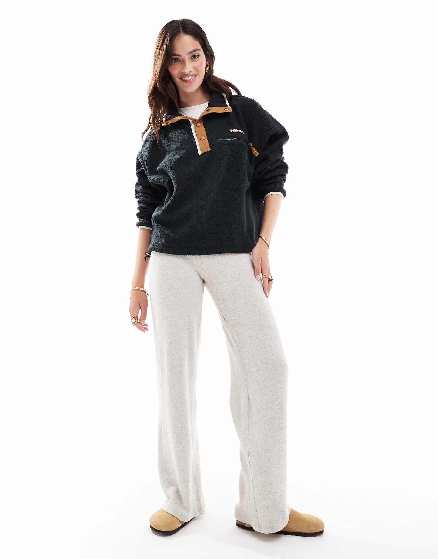 Helvetia Ii Cropped Half Snap Fleece