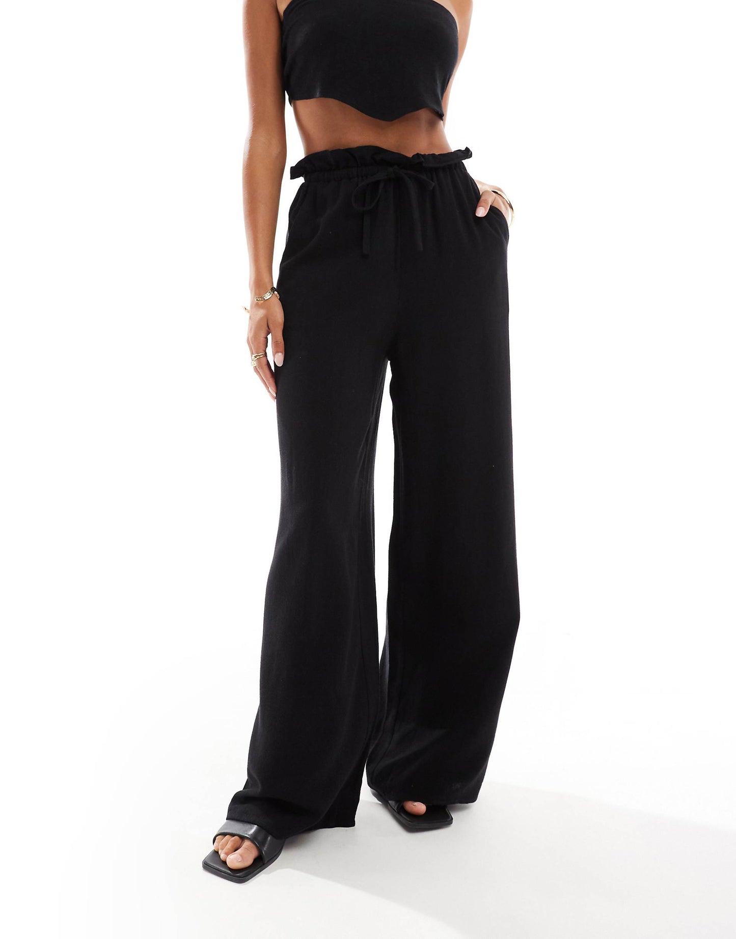 Tulum Draw String Wide Leg Beach Trouser Co-Ord