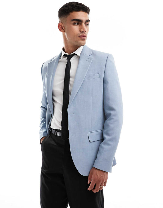 Textured Suit Jacket