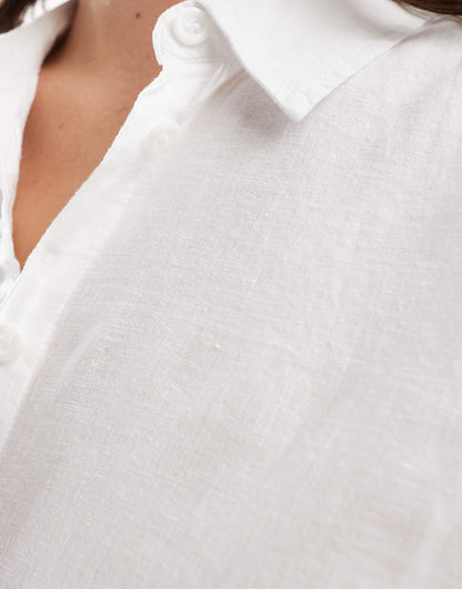 Linen Oversized Shirt Co-Ord