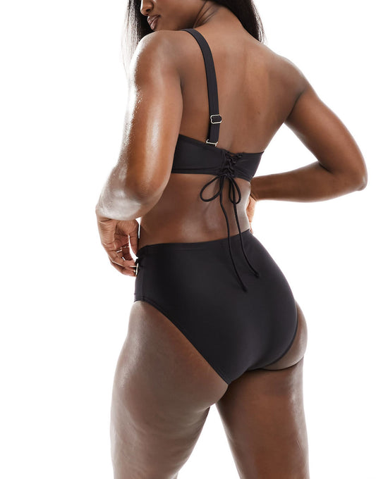 Shaping Asymmetric Bikini Set