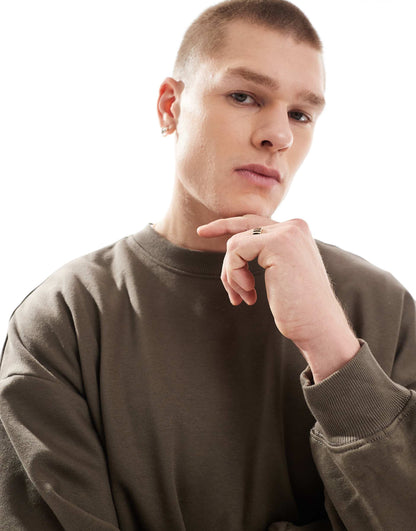 Oversized Crew Neck Sweat