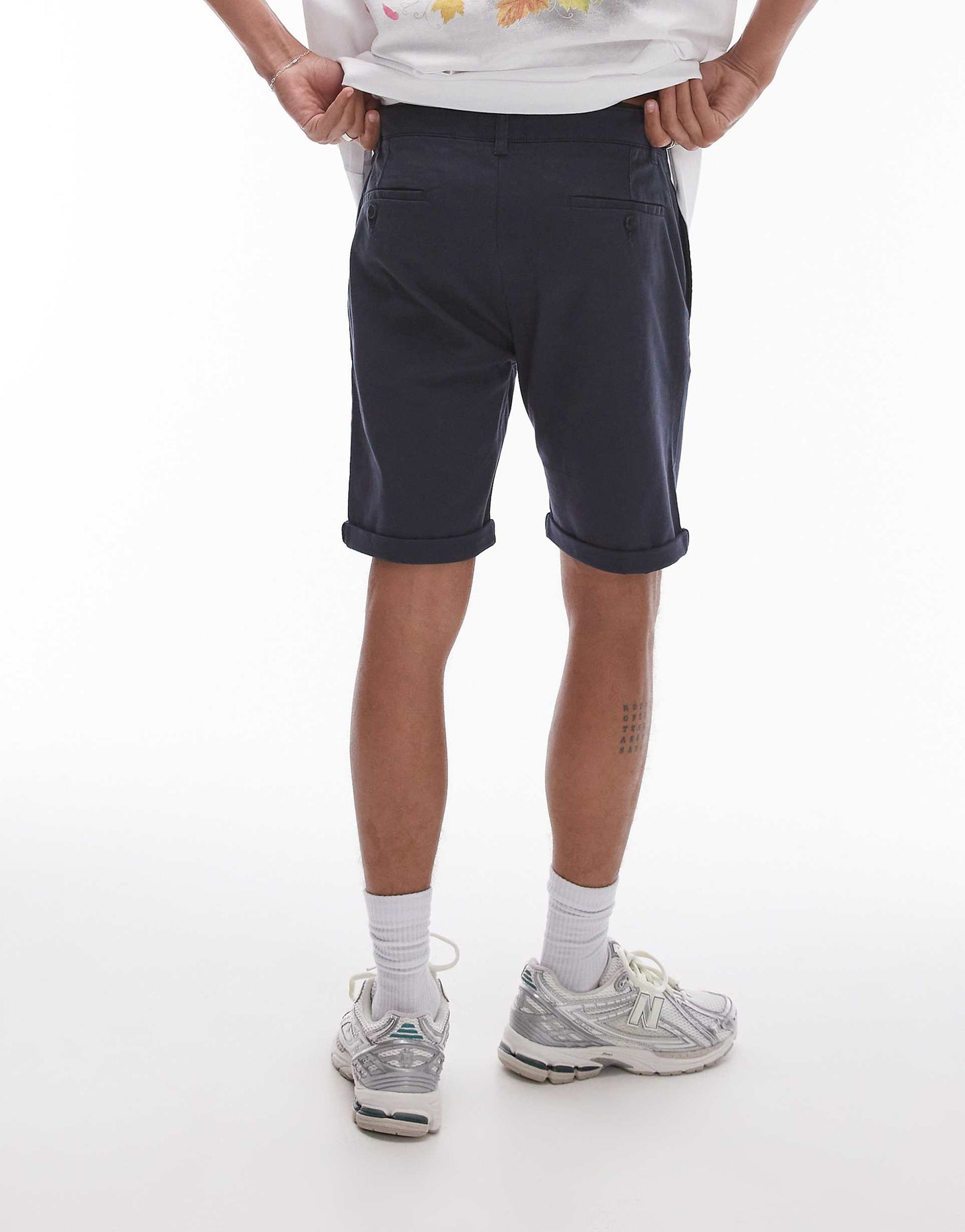 Skinny Chino Shorts