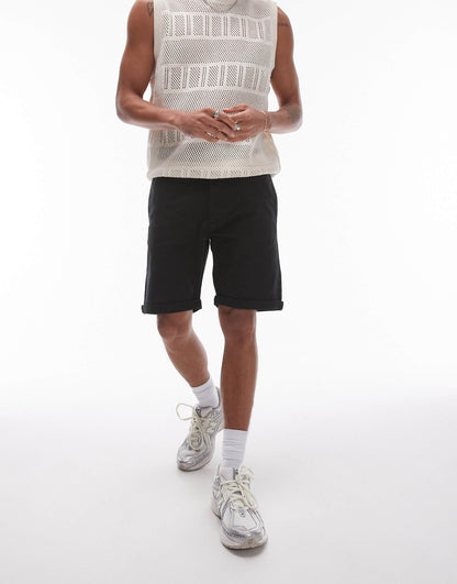 Skinny Chino Shorts