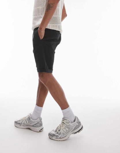 Skinny Chino Shorts